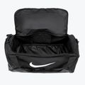 Sportovní taška Nike Brasilia 9.5 60 l black/black/white 8