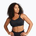 Sportovní podprsenka Nike Alpha High-Support black/black/dark smoke grey/dark smoke grey