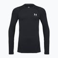 Pánské tréninkové tričko Longsleeve Under Armour CG Armour Fitted Crew black/white