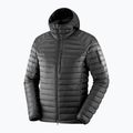 Pánská péřová bunda Salomon Elixir Micro Down Hoodie deep black 5