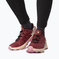 Dámské běžecké boty Salomon Supercross 4 GTX cow hide/syrah/blush 2