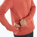 Pánská trekingová mikina Salomon Essential Midwarm Fz tandoori spice 3