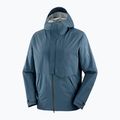 Pánská bunda do deště  Salomon Outerpath Pro midnight navy 10