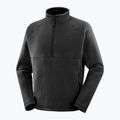 Pánská trekingová mikina Salomon Chroma Fleece Hz deep black 7