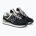 Boty New Balance 574 černá/šedá 4