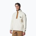 Pánská fleecová mikina Columbia Helvetia II Half Snap Fleece chalk 4