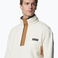 Pánská fleecová mikina Columbia Helvetia II Half Snap Fleece chalk 5
