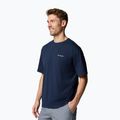 Pánské tričko Columbia Cedar Trail Back Graphic Tee collegiate navy 4