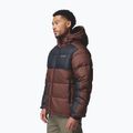 Pánská zateplená bunda Columbia Pike Lake II Hooded tobacco/black 4