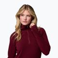 Dámská fleecová mikina Columbia Glacial IV 1/2 Zip rich wine 5