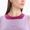 Dámské termoregulační tričko icebreaker Zoneknit Cropped Bra-Tank purple gaze 4