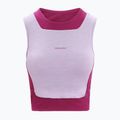 Dámské termoregulační tričko icebreaker Zoneknit Cropped Bra-Tank purple gaze 6