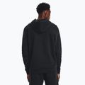 Pánská mikina Under Armour Essential Fleece Hoodie black/white 3