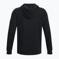 Pánská mikina Under Armour Essential Fleece Hoodie black/white 6