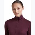 Dámská termo mikina Icebreaker 200 Oasis LS Half Zip dark berry 6