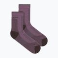 Dámské ponožky Icebreaker Merino Hike+ Ultralight Quarter grey plum/bittersweet