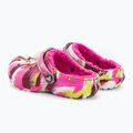 Dětské žabky Crocs Classic Lined Marbled Clog electric pink/multi 4