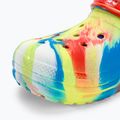 Dětské nazouváky   Crocs Classic Lined Marbled Clog sulphur/multi 8