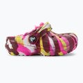 Dětské žabky Crocs Classic Lined Marbled Clog electric pink/multi 3