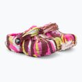 Dětské žabky Crocs Classic Lined Marbled Clog electric pink/multi 5