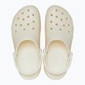 Dámské žabky Crocs Classic Platform Glitter chalk 12