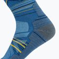 Smartwool Hike Light Cushion Mountain Pattern Crew trekové ponožky laguna blue 4
