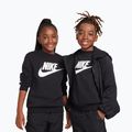 Dětská mikina Nike Sportswear Club Fleece comet black/white 8