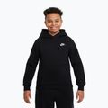 Dětská mikina Nike Sportswear Club Fleece black/white 9