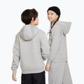 Dětská mikina Nike Sportswear Club Fleece dark grey heather/white 7
