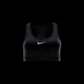 Tréninková podprsenka Nike Swoosh Medium Support černá/bílá 10