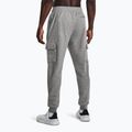 Pánské kalhoty Under Armour Rival Fleece Cargo Jogger castlerock light heather / white 3