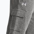 Pánské kalhoty Under Armour Rival Fleece Cargo Jogger castlerock light heather / white 4