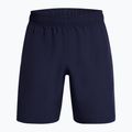 Pánské tréninkové šortky Under Armour Tech Woven Wordmark midnight navy/white
