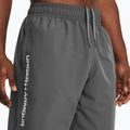 Pánské tréninkové šortky Under Armour Woven Wordmark castlerock/white 4