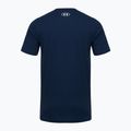 Pánské tréninkové tričko Under Armour Sportstyle Logo Update Academy/White 4