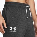 Pánské kalhoty Under Armour Rival Terry Jogger castlerock light heather/onyx white 4
