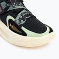 Basketbalové boty Under Armour Flow Futr X 4 Camo black/retro green/metallic gold 7