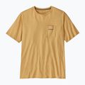 Pánské tričko Patagonia Boardshort Logo Pocket Responsibili beeswax tan