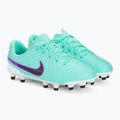 Dětské kopačky Nike Jr Legend 10 Academy FG/MG hyper turquoise/fuchsia dream/black 4