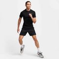 Pánské tenisové tričko Nike Flex Rep Dri-Fit black/white 2