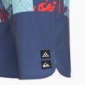 Pánské plavecké šortky Quiksilver Surfsilk Hawaii Blocked 19" Crown Blue  4