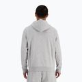 Pánská mikina New Balance Stacked Logo French Terry Hoodie athletic grey 2