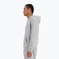 Pánská mikina New Balance Stacked Logo French Terry Hoodie athletic grey 3