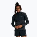 Pánské běžecké tričko Longsleeve  New Balance Athletics Heat Grid 1/2 Zip black