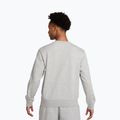 Pánská mikina Nike Club French Terry Crew dark grey heather/white 3