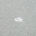 Pánská mikina Nike Club French Terry Crew dark grey heather/white 8