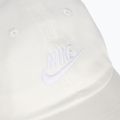 Nike Club Nestrukturovaná kšiltovka Futura Wash sail/white 3
