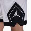 Spodenki koszykarskie damskie Nike Jordan Sport Diamond 4" white/black/black/white 7