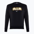 Pánská mikina  Nike Sportstwear Air Crew-Neck black/metallic gold