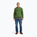 Pánská mikina Timberland Embroidery Tonal Crew Neck black forest green 2